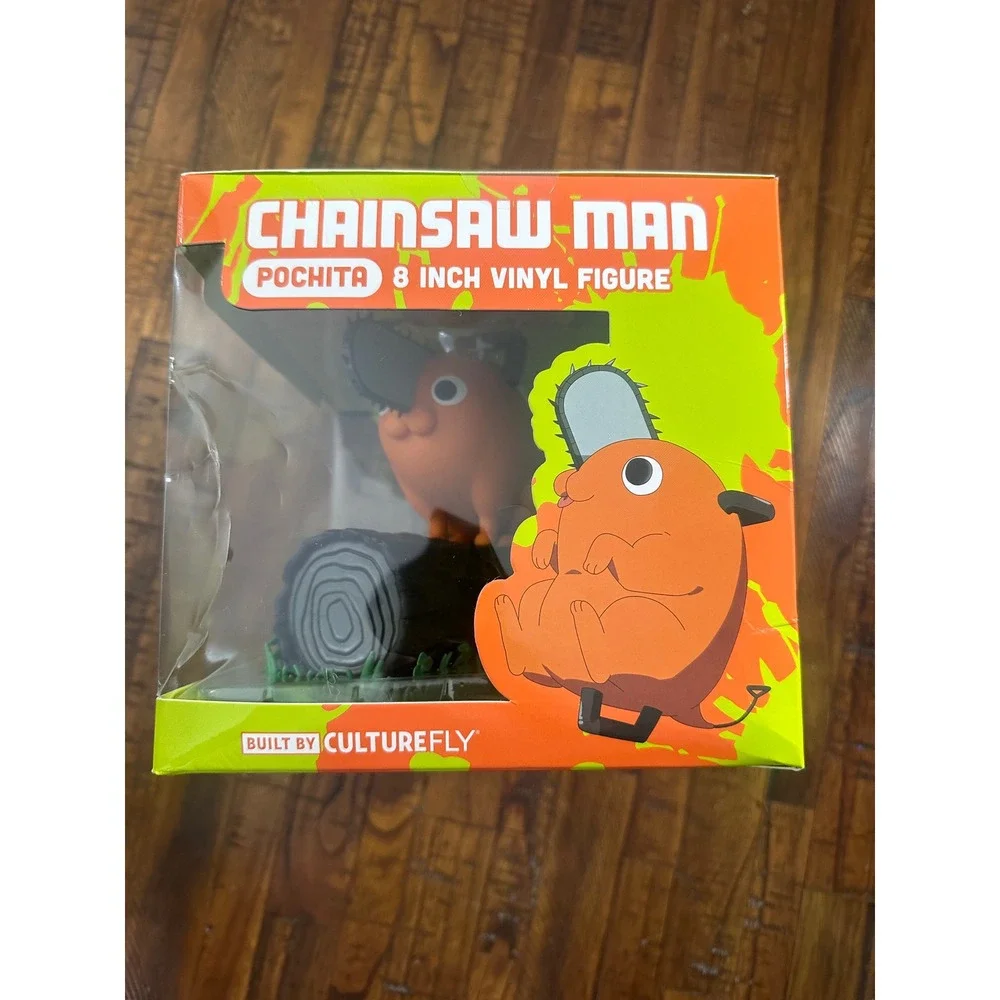 Chainsaw Man Pochita 8 Inch Vinyl Figure CultureFly Crunchyroll NIB Anime Fandom